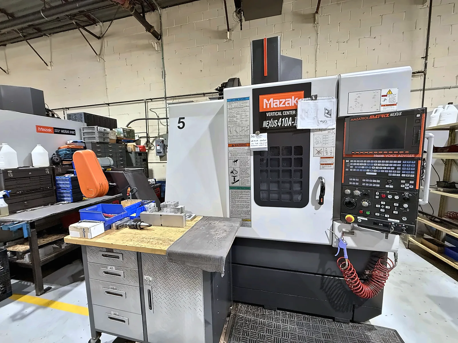 Mazak CNC mill at VSM Precision Machining