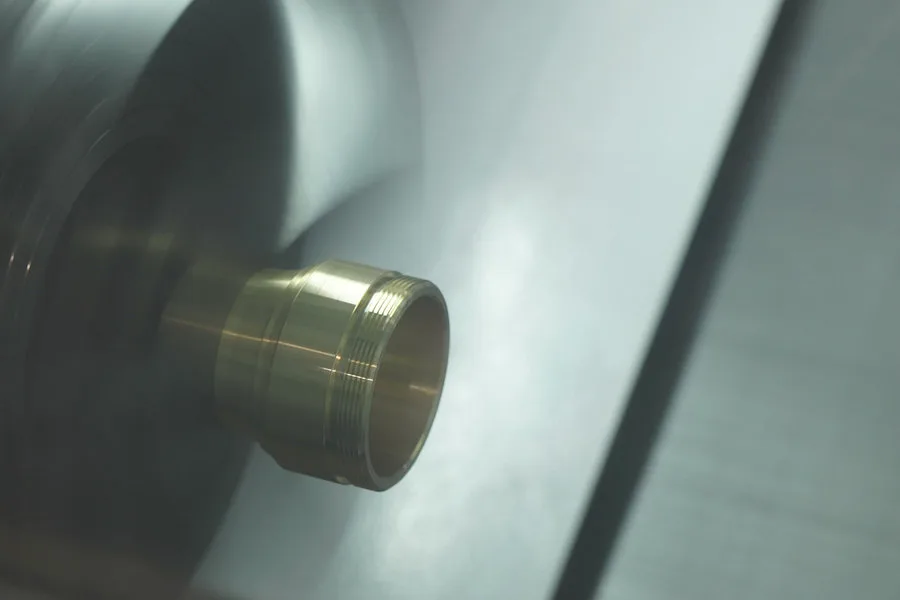 Machined metal components